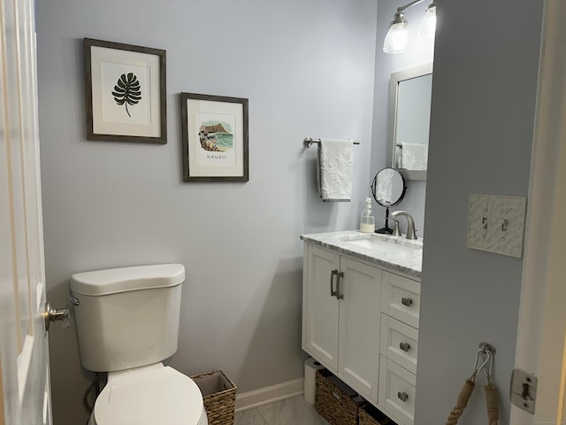 311 Georgetown Dr Unit 311, Glastonbury, CT 06033 - bathroom featuring vanity and marble finish flooring