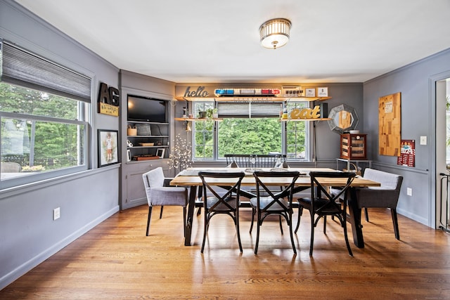 430 Cook Hill Rd, Cheshire, CT 06410 - dining room featuring crown molding and wood finished floors