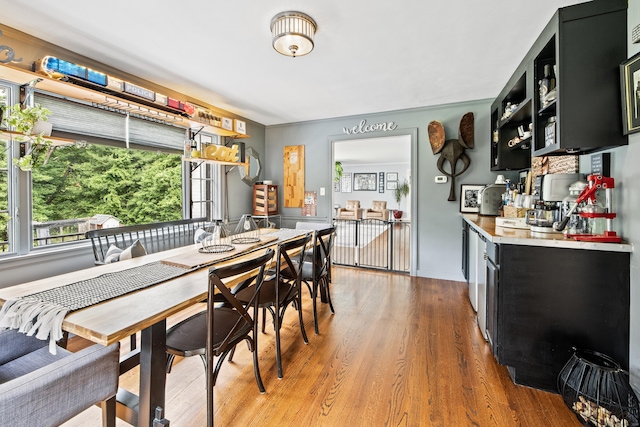 430 Cook Hill Rd, Cheshire, CT 06410 - dining space with wood finished floors and plenty of natural light
