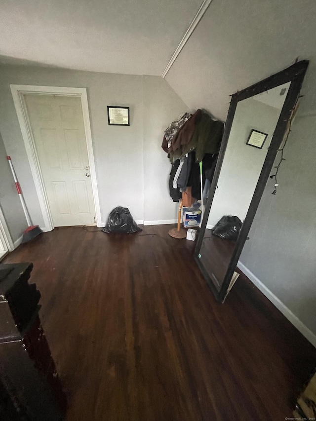 104 Terrace Ave, West Haven, CT 06516 - corridor featuring baseboards and wood finished floors