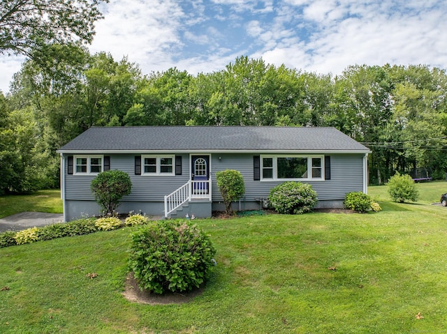 24 Saley Rd, Milford, CT 06460 - single story home with a front lawn