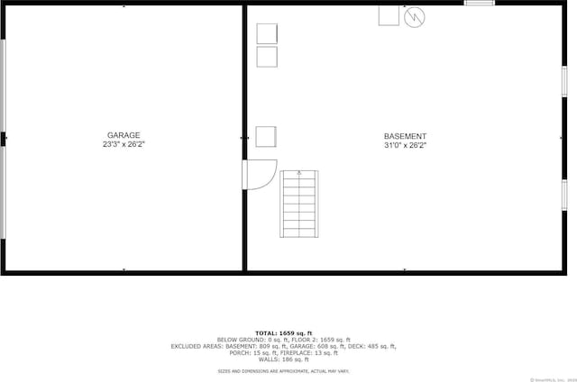 24 Saley Rd, Milford, CT 06460 - view of floor plan / room layout