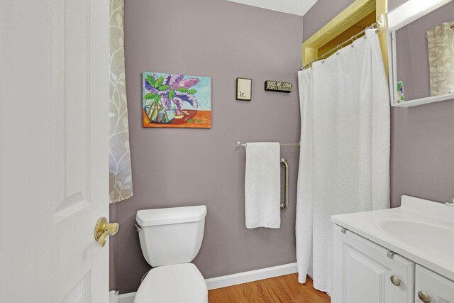 24 Saley Rd, Milford, CT 06460 - bathroom with vanity and wood finished floors