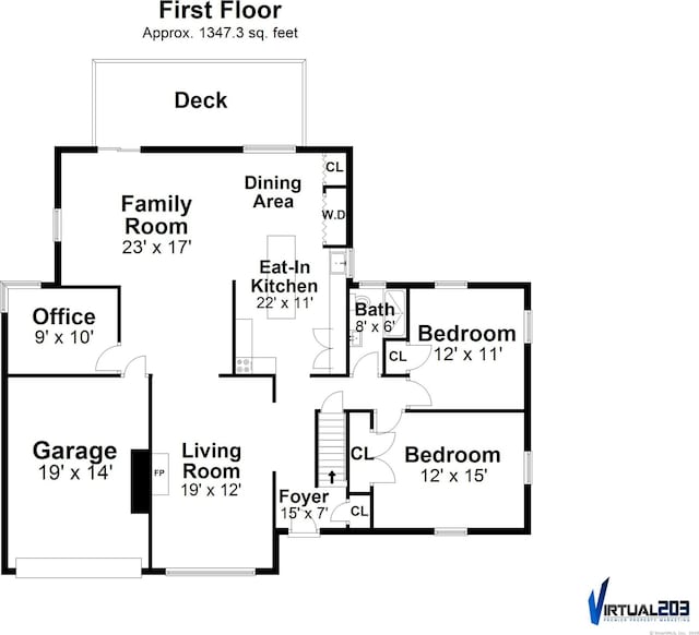 103 Colonial Dr, Fairfield, CT 06824 - view of property floor plan