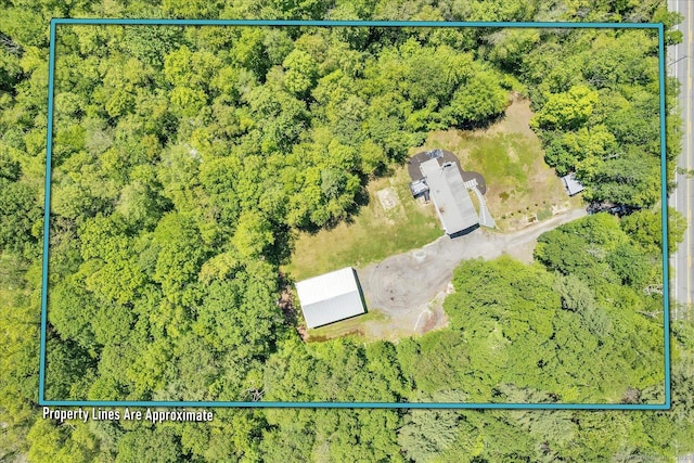 202A Hartford Pike, Foster, Rhode Island, RI 02825 - view of property location featuring property boundaries highlighted
