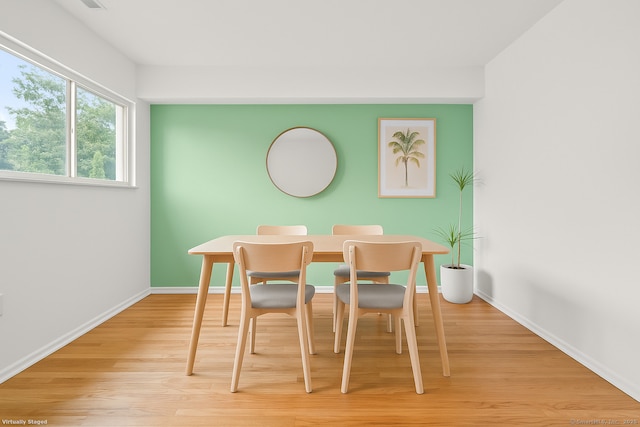 267 Melba St Apt D10, Milford, CT 06460 - dining room with wood finished floors and baseboards