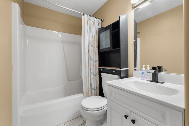 19 Peach Tree Hill Ave, Ledyard, CT 06339 - full bath featuring vanity, tile patterned flooring, and shower / bathtub combination with curtain
