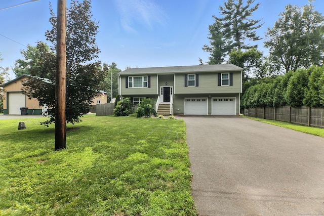 221 Griffin Rd, Suffield, CT 06093 - raised ranch with a garage and driveway