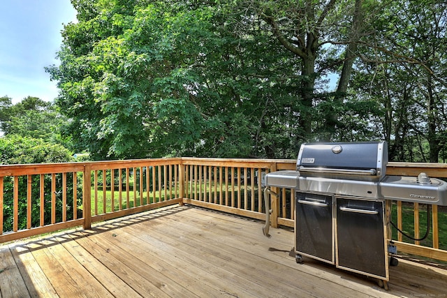 68 Highland Ave, East Haven, CT 06513 - deck with a grill