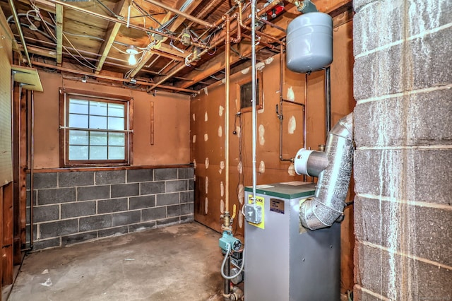 68 Highland Ave, East Haven, CT 06513 - basement featuring concrete block wall