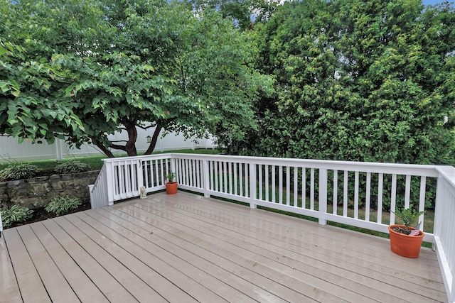84 Edison Ave, Fairfield, CT 06825 - view of wooden deck
