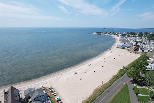 79 Orland St, Milford, CT 06460 - aerial view of residential area with expansive beach