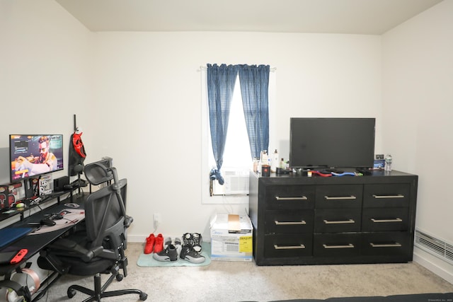 107 Dwight St, New Britain, CT 06051 - carpeted office space with cooling unit