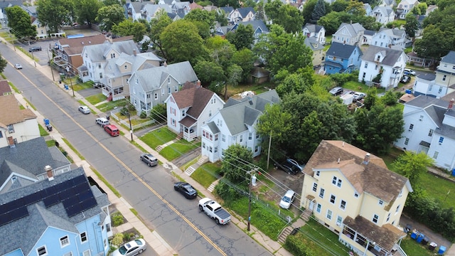 107 Dwight St, New Britain, CT 06051 - aerial perspective of suburban area