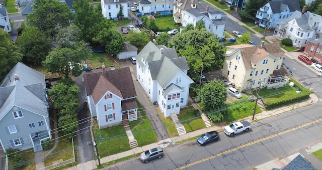 107 Dwight St, New Britain, CT 06051 - aerial perspective of suburban area