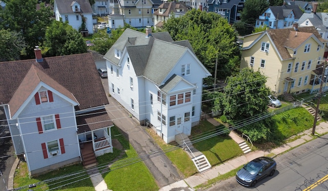 107 Dwight St, New Britain, CT 06051 - aerial view of residential area