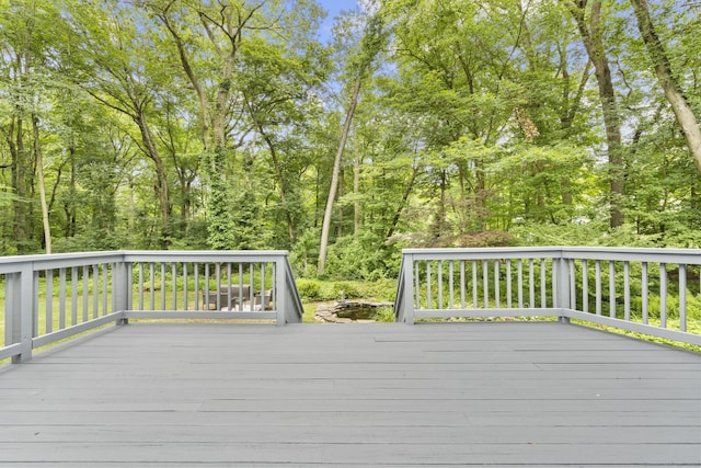 477 Skyline Dr, Orange, CT 06477 - view of wooden deck