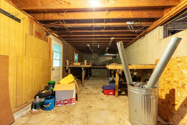 169 Wheeling Rd, Andover, CT 06232 - view of below grade area