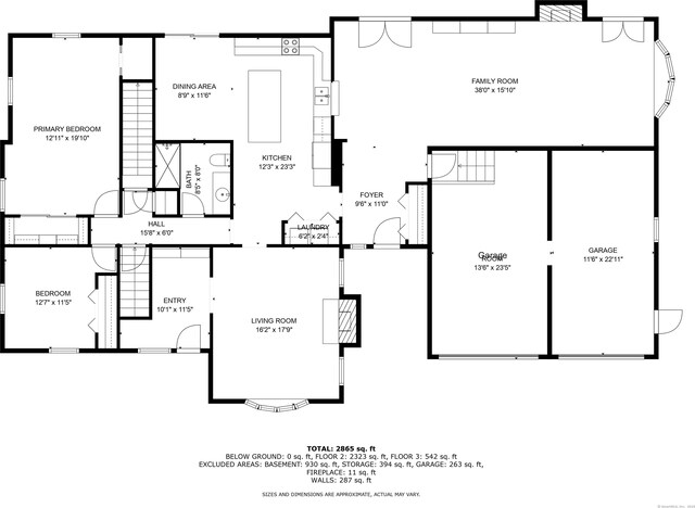169 Wheeling Rd, Andover, CT 06232 - view of property floor plan
