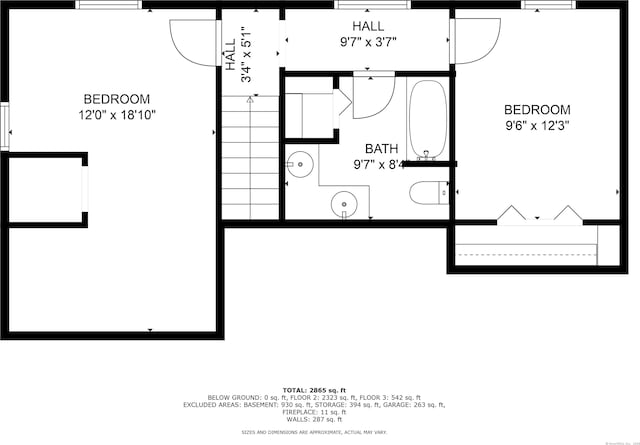 169 Wheeling Rd, Andover, CT 06232 - view of home floor plan
