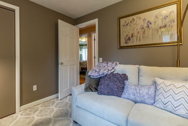 4 Melburn Ave, East Hampton, CT 06424 - carpeted living area with baseboards