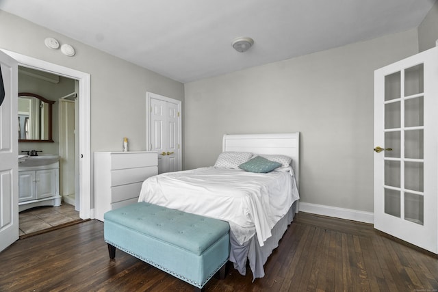 1492 Dixwell Ave, Hamden, CT 06514 - bedroom with wood-type flooring and ensuite bath