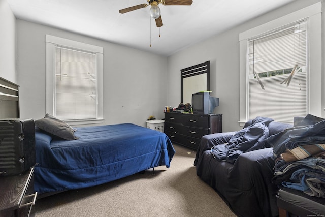 1492 Dixwell Ave, Hamden, CT 06514 - bedroom with carpet and ceiling fan