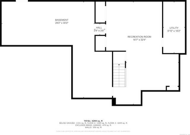 190 Charles St, Tolland, CT 06084 - view of floor plan / room layout