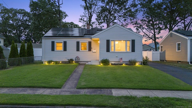 107 May St, West Haven, CT 06516 - bungalow-style house featuring solar panels