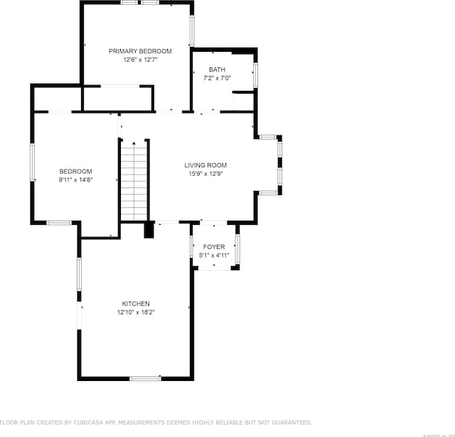 122 Oak St, Naugatuck, CT 06770 - view of room layout