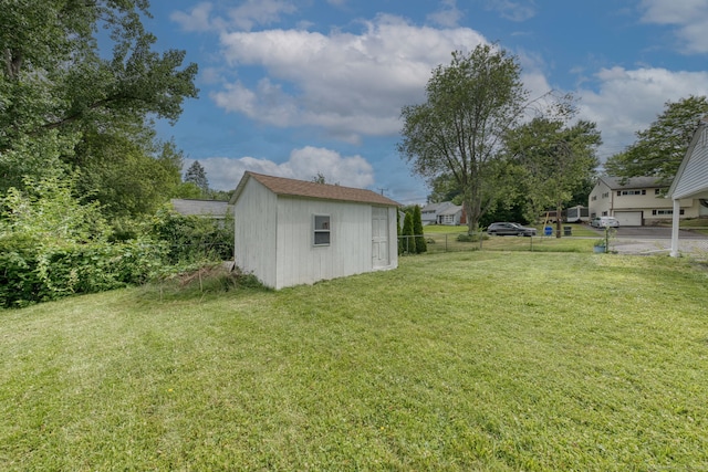 55 Taylor Rd, East Hartford, CT 06110 - view of yard featuring a shed