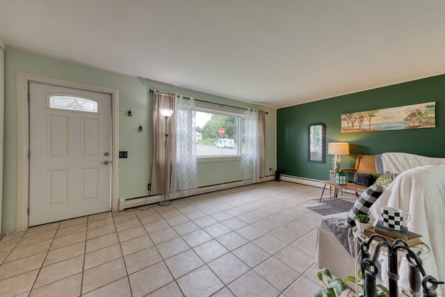 55 Taylor Rd, East Hartford, CT 06110 - entrance foyer with light tile patterned floors