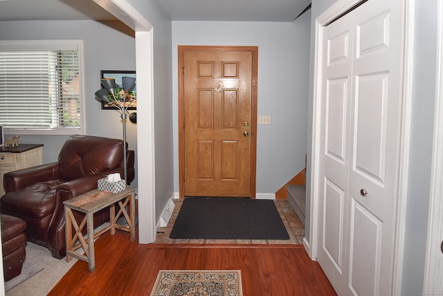 105 Maple Ave Apt 16, Vernon, CT 06066 - entrance foyer featuring wood finished floors and baseboards