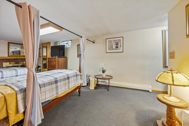 87 Kaynor Dr, Waterbury, CT 06708 - bedroom featuring a baseboard radiator and carpet floors