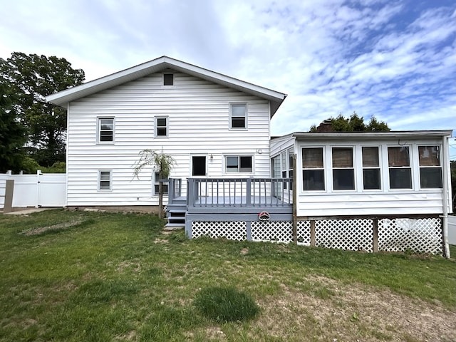 2 Wentworth Dr, Milford, CT 06460 - back of property featuring a deck