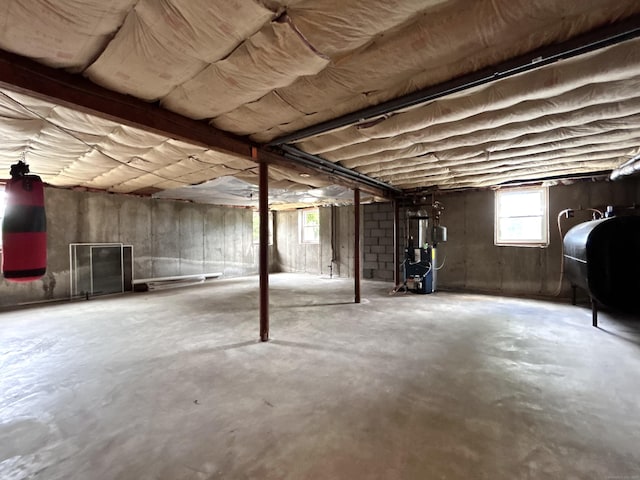 2 Wentworth Dr, Milford, CT 06460 - below grade area with oil tank and a heating unit