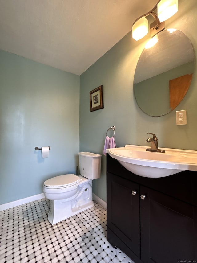 2 Wentworth Dr, Milford, CT 06460 - half bath with toilet and vanity
