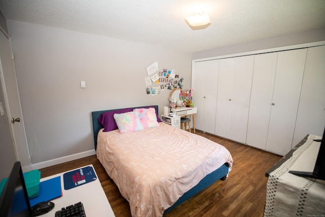 275 Pierremount Ave Unit 275, New Britain, CT 06053 - bedroom with wood finished floors and a closet