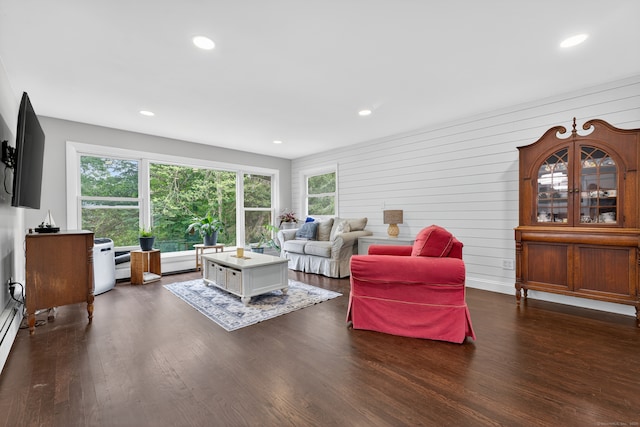 3 Laurel Hill Dr S, East Lyme, CT 06357 - living area with dark wood-type flooring and recessed lighting