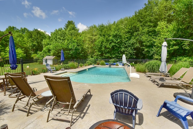 55 Hydrangea Ln, Suffield, CT 06078 - view of pool featuring a patio