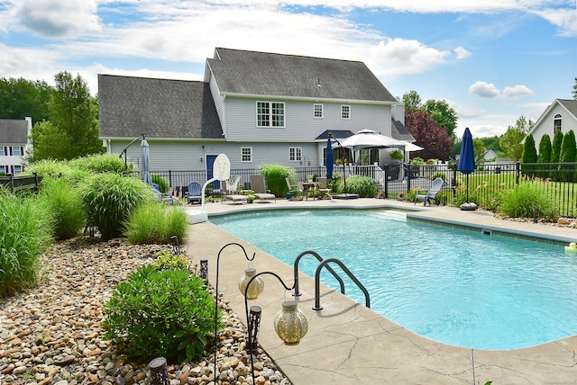 55 Hydrangea Ln, Suffield, CT 06078 - view of swimming pool with a gazebo and a patio