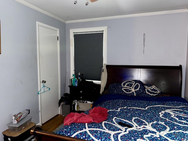271 Jeniford Rd, Fairfield, CT 06824 - bedroom featuring crown molding and wood finished floors