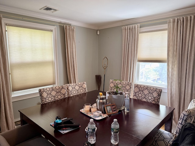 271 Jeniford Rd, Fairfield, CT 06824 - dining space with crown molding