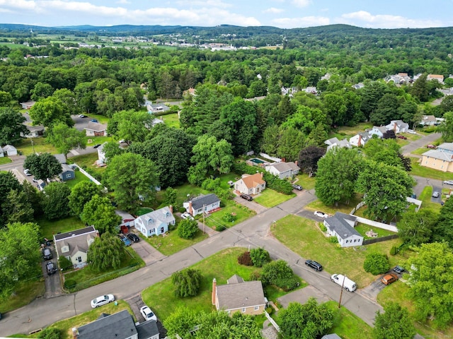 17 Burke Rd, Vernon, CT 06066 - aerial perspective of suburban area featuring a forest