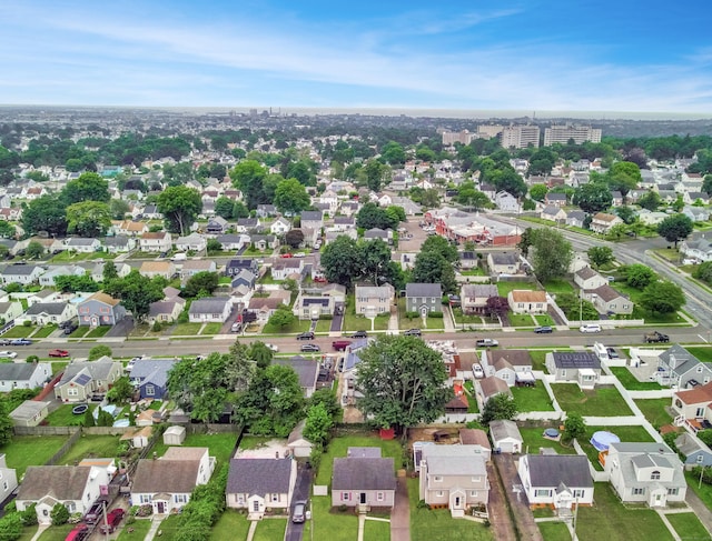 635 Ruth St, Bridgeport, CT 06606 - aerial overview of property's location featuring nearby suburban area