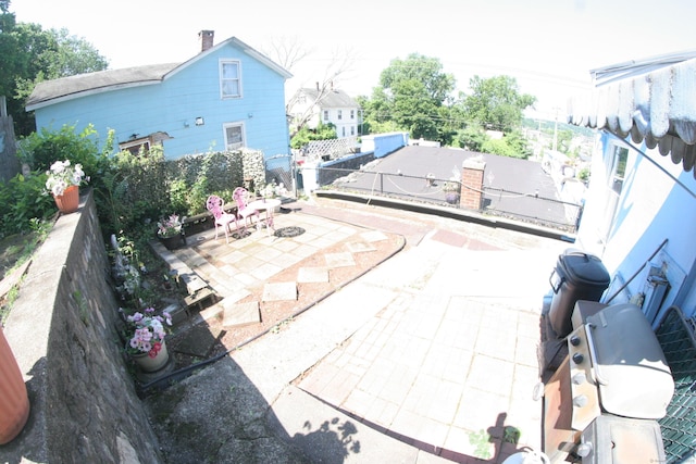 375 Baldwin St, Waterbury, CT 06706 - fenced backyard featuring a patio