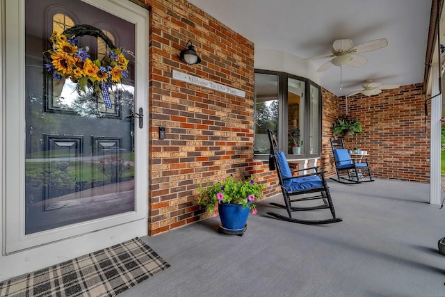 449 Mohegan Avenue Parkway, Waterford, CT 06375 - porch with ceiling fan