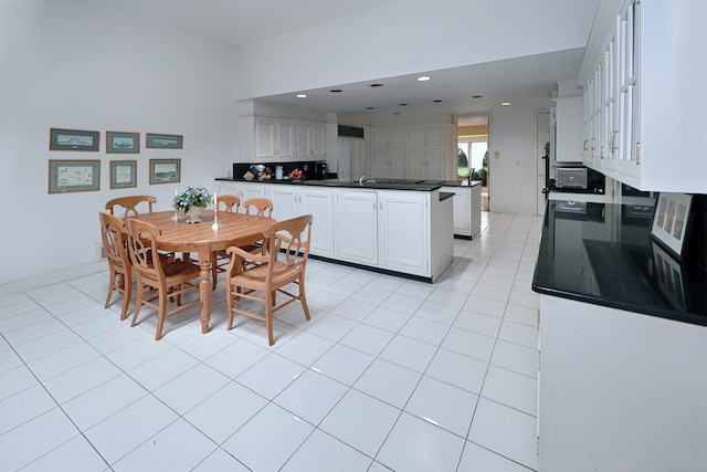 3853 Congress St, Fairfield, CT 06824 - dining room featuring recessed lighting and light tile patterned flooring