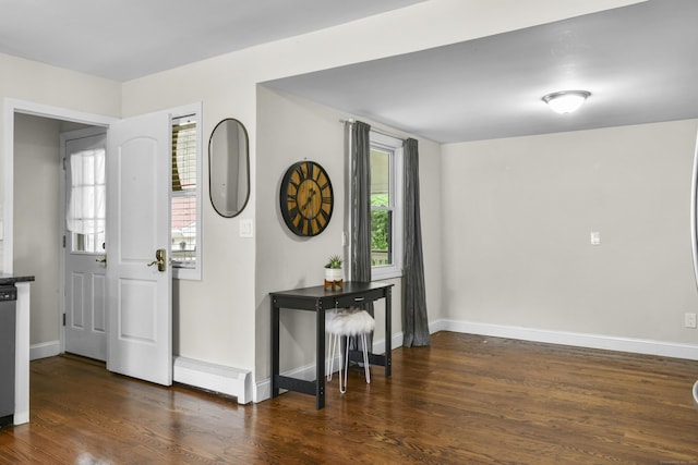 198 Macon Dr, Bridgeport, CT 06606 - foyer featuring plenty of natural light and wood finished floors