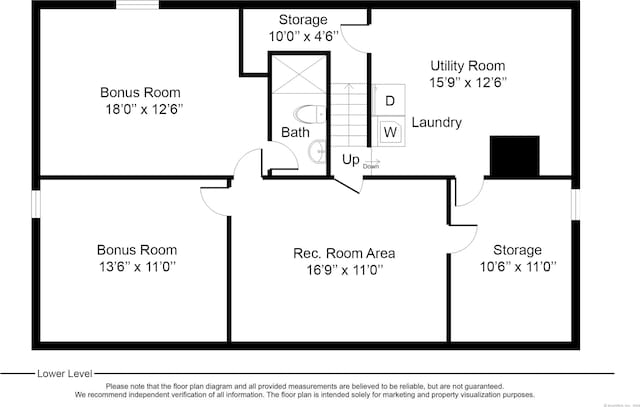 198 Macon Dr, Bridgeport, CT 06606 - view of room layout